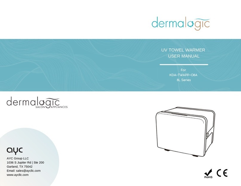 Dermalogic KDA-TWAPP-08A Manuel utilisateur