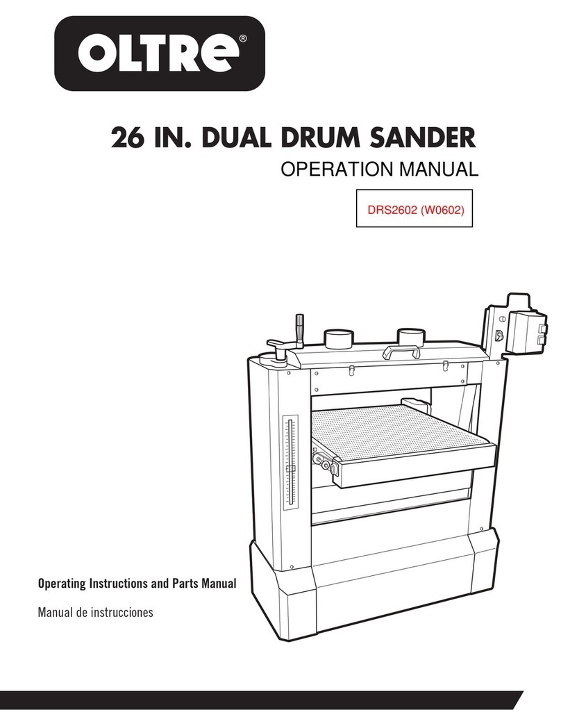 OLTRE DRS2602 Manuel de service