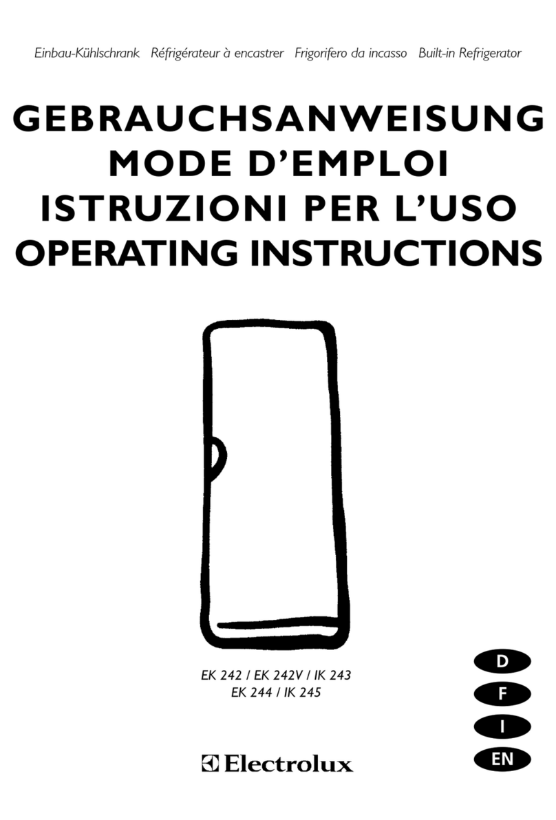 Electrolux EK 242 Manuel utilisateur
