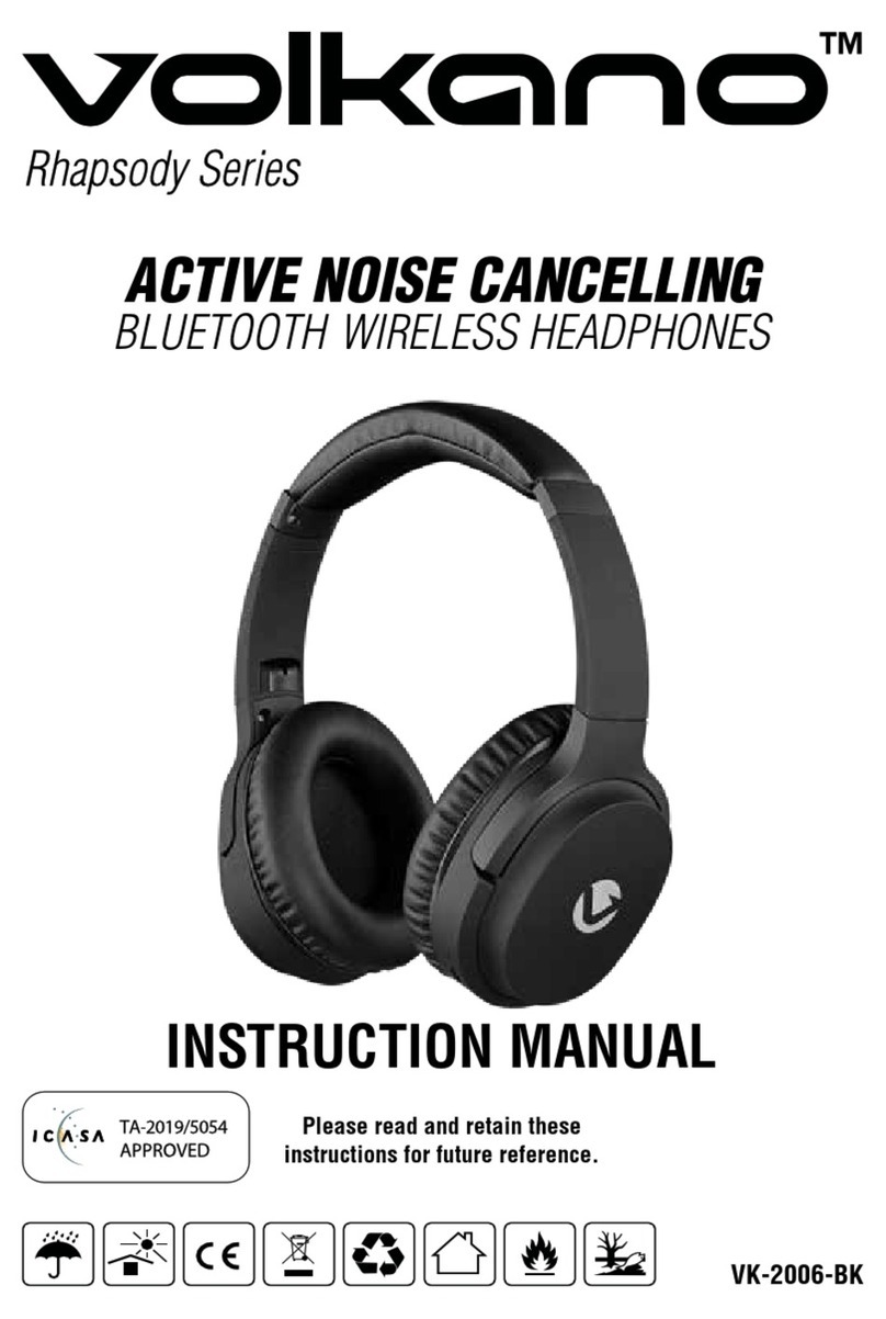 volkano Rhapsody Series Manuel utilisateur