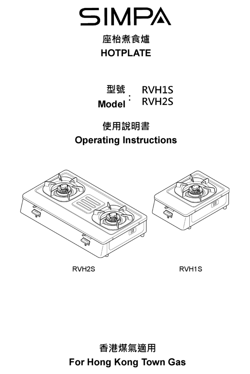 SIMPA RVH1S Manuel utilisateur