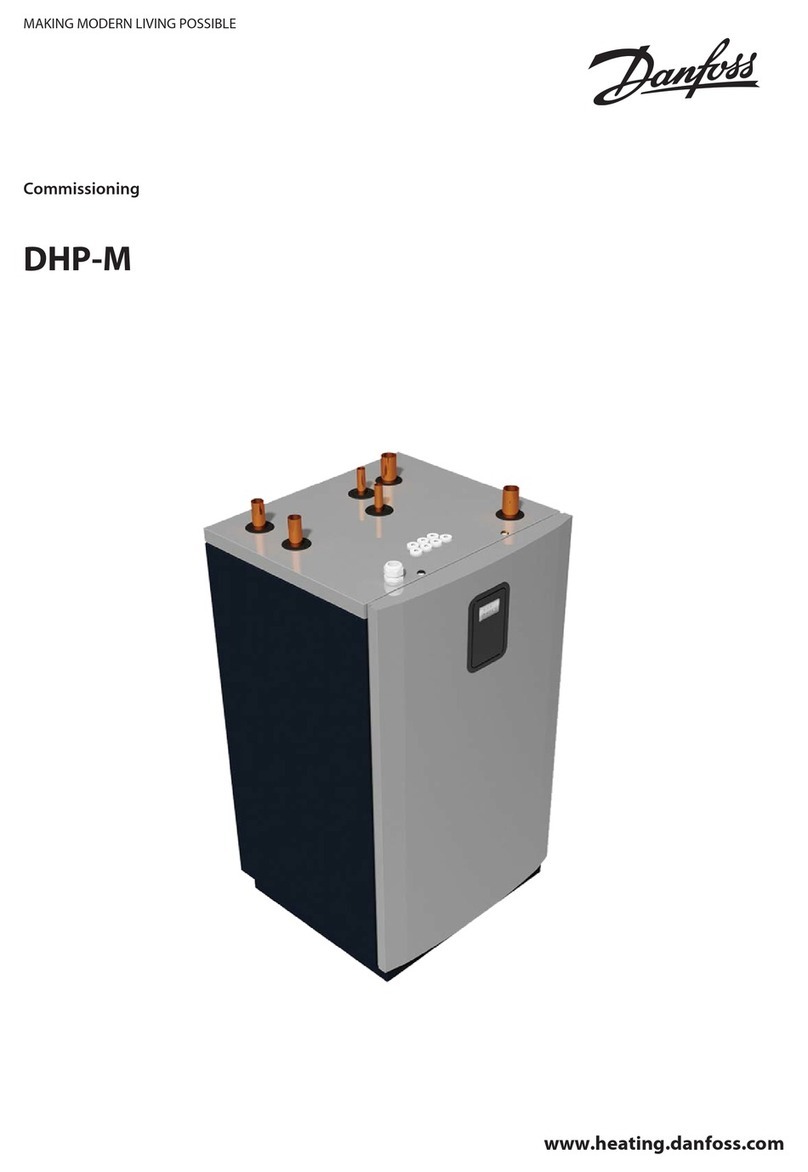 Danfoss DHP-M Mode d’emploi