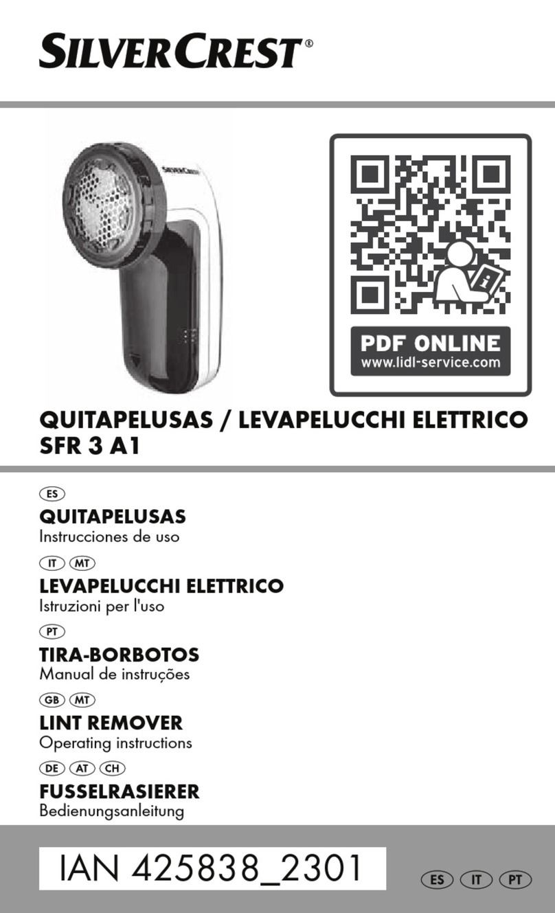 Silvercrest SFR 3 A1 Manuel utilisateur Silvercrest SFR 3 A1 Manuel utilisateur