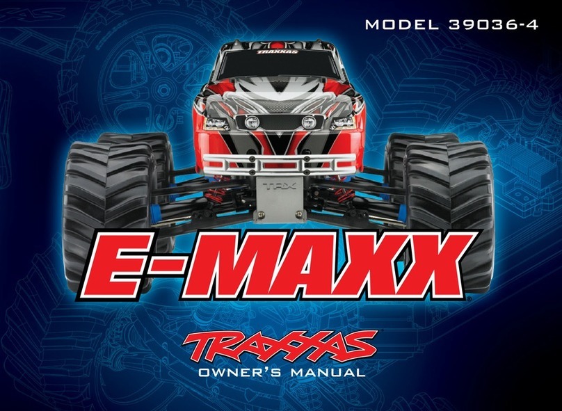 Traxxas E-MAXX 39036-4 Manuel utilisateur