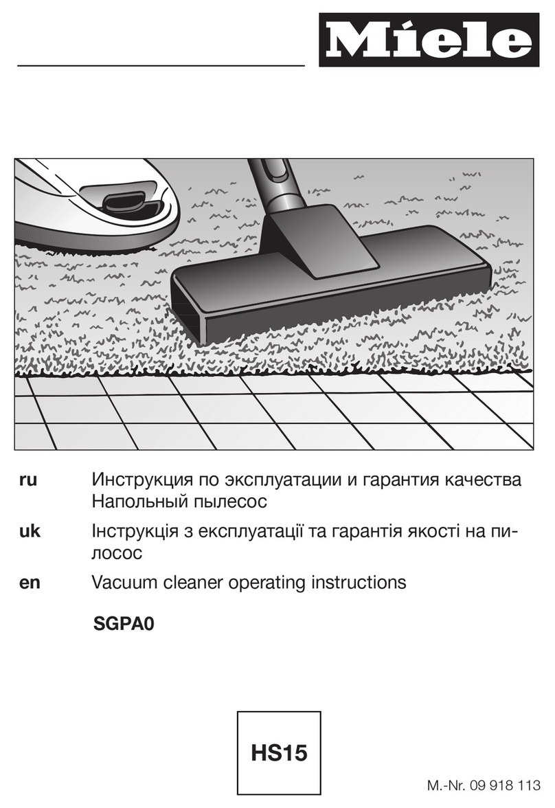 Miele SGPA0 Manuel utilisateur