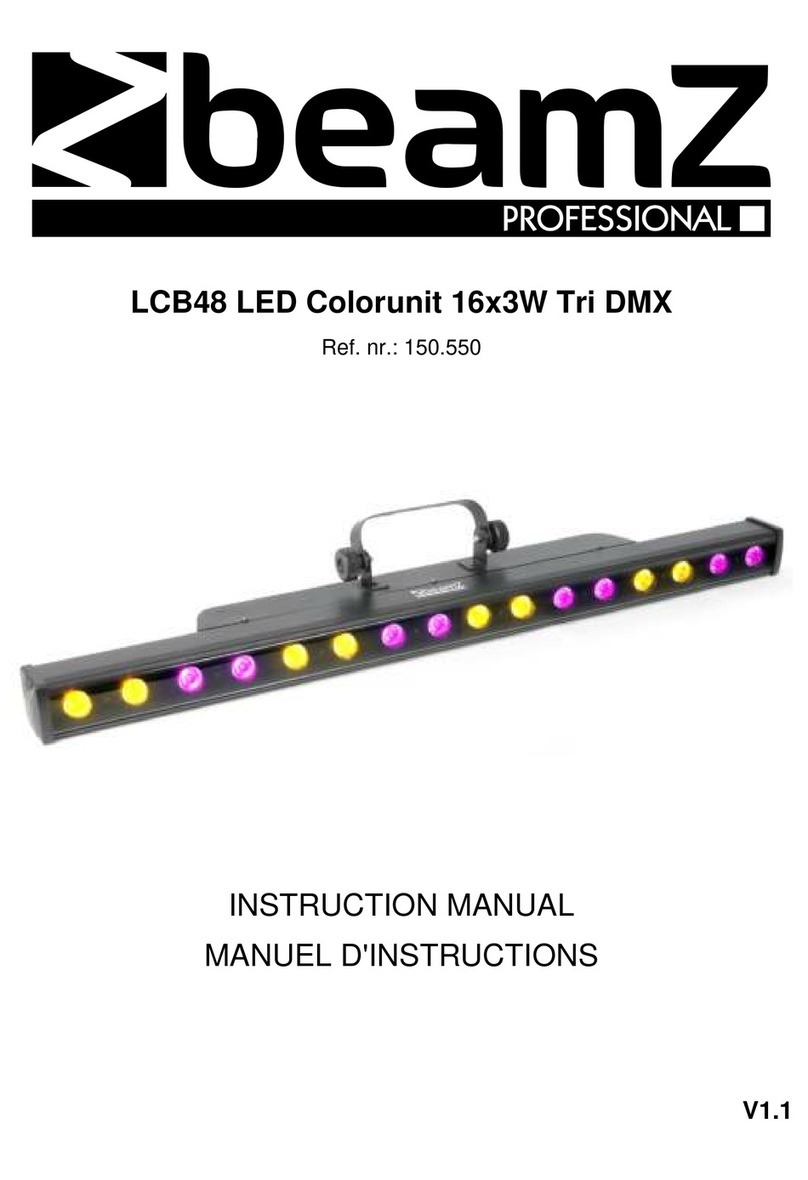 Beamz professional LCB48 Manuel utilisateur