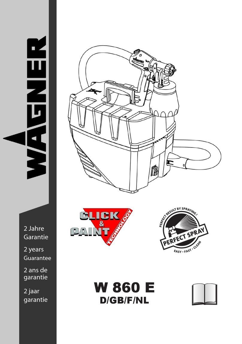 WAGNER W 860 E Manuel utilisateur