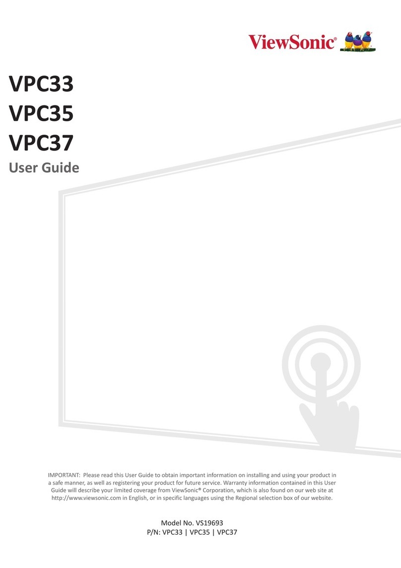 ViewSonic VS19693 Manuel utilisateur