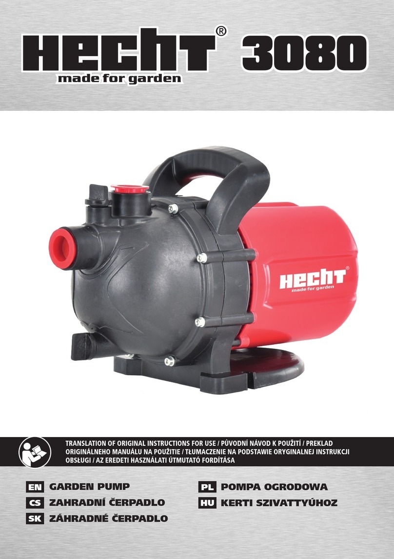 hecht 3080 Manuel utilisateur