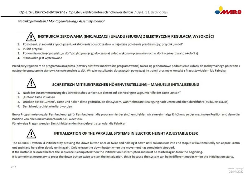 Maro OP-Lite Manuel utilisateur