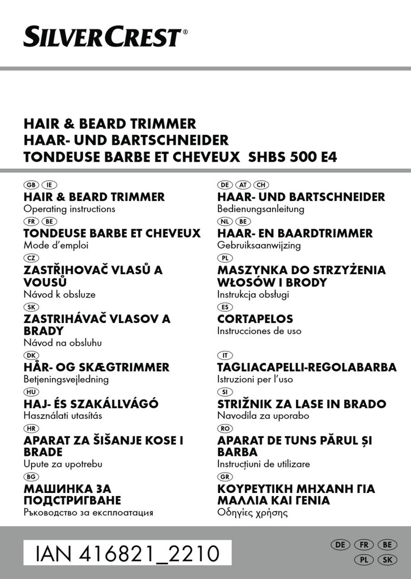 Silvercrest SHBS 500 E4 Manuel utilisateur Silvercrest SHBS 500 E4 Manuel utilisateur