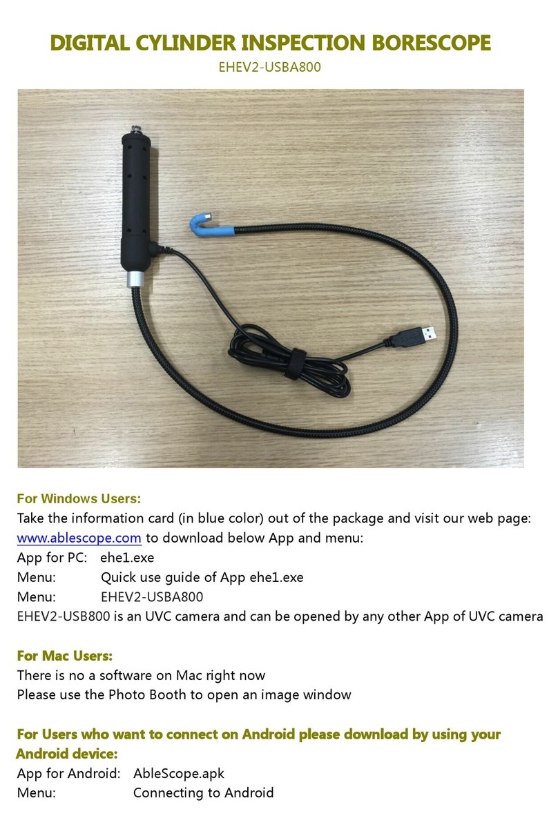 Ablescope EHEV2-USBA800 Manuel utilisateur