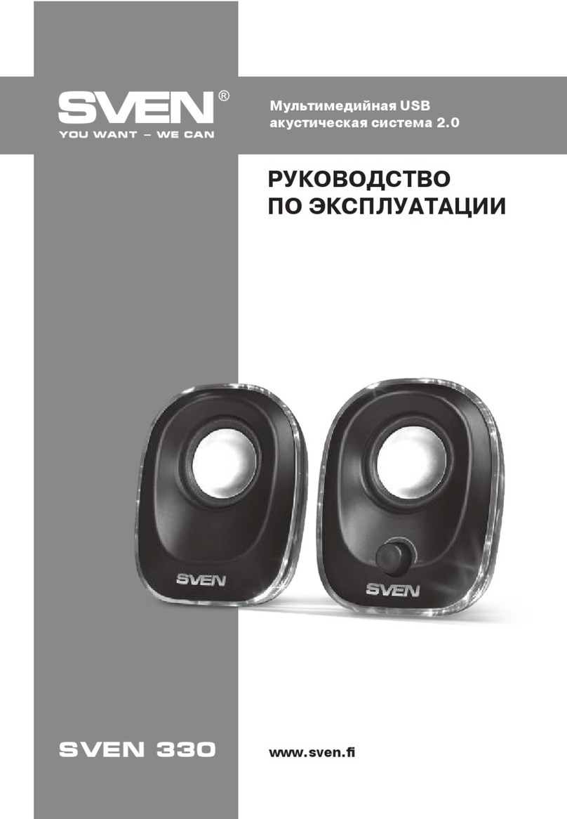 Sven 330 Manuel utilisateur