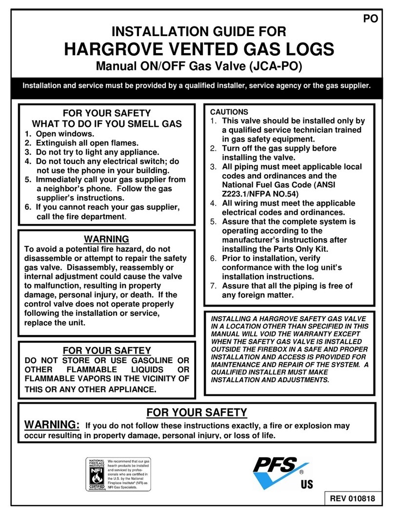 Hargrove JCA-PO Manuel utilisateur Hargrove JCA-PO Manuel utilisateur