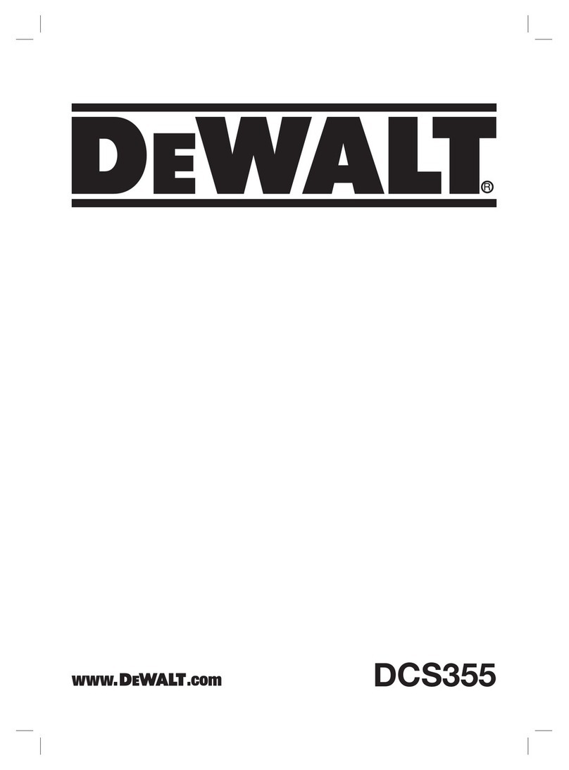 DeWalt DCS355D2-GB Manuel utilisateur
