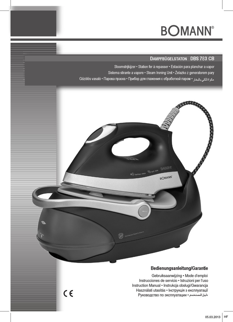 BOMANN DBS 778 CB Manuel utilisateur