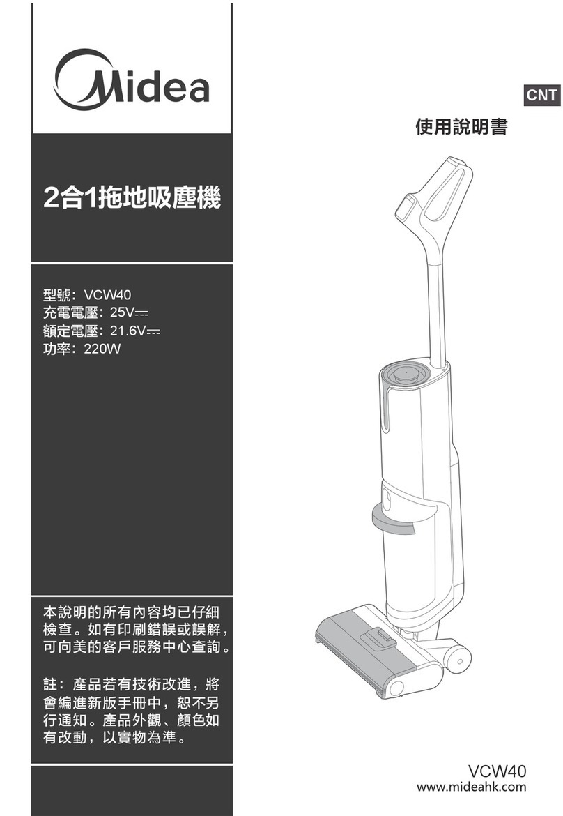 Midea VCW40 Manuel utilisateur