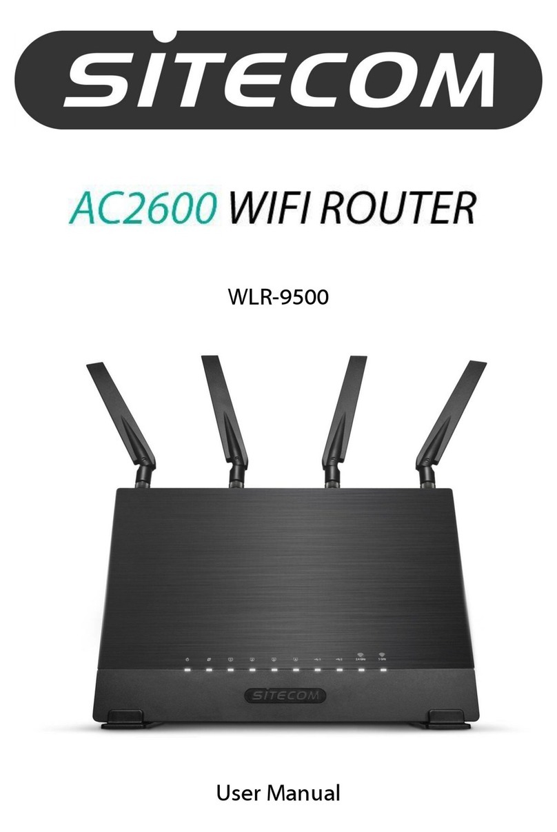 Sitecom WLR-9500 Manuel utilisateur