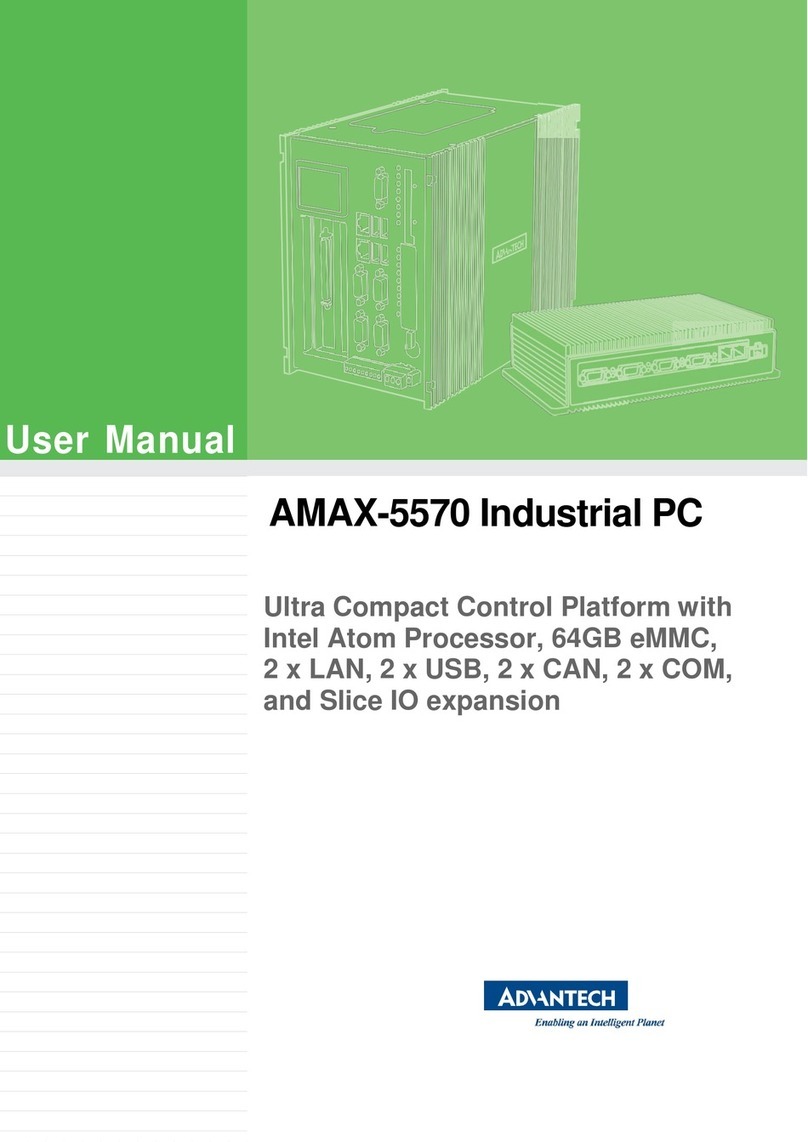 Advantech AMAX-5570 Manuel utilisateur
