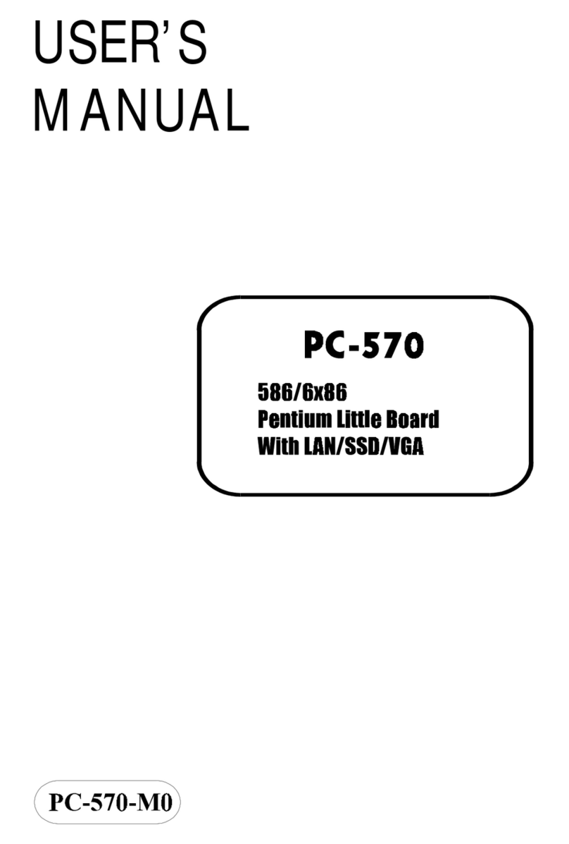 protech PC-570 Manuel utilisateur