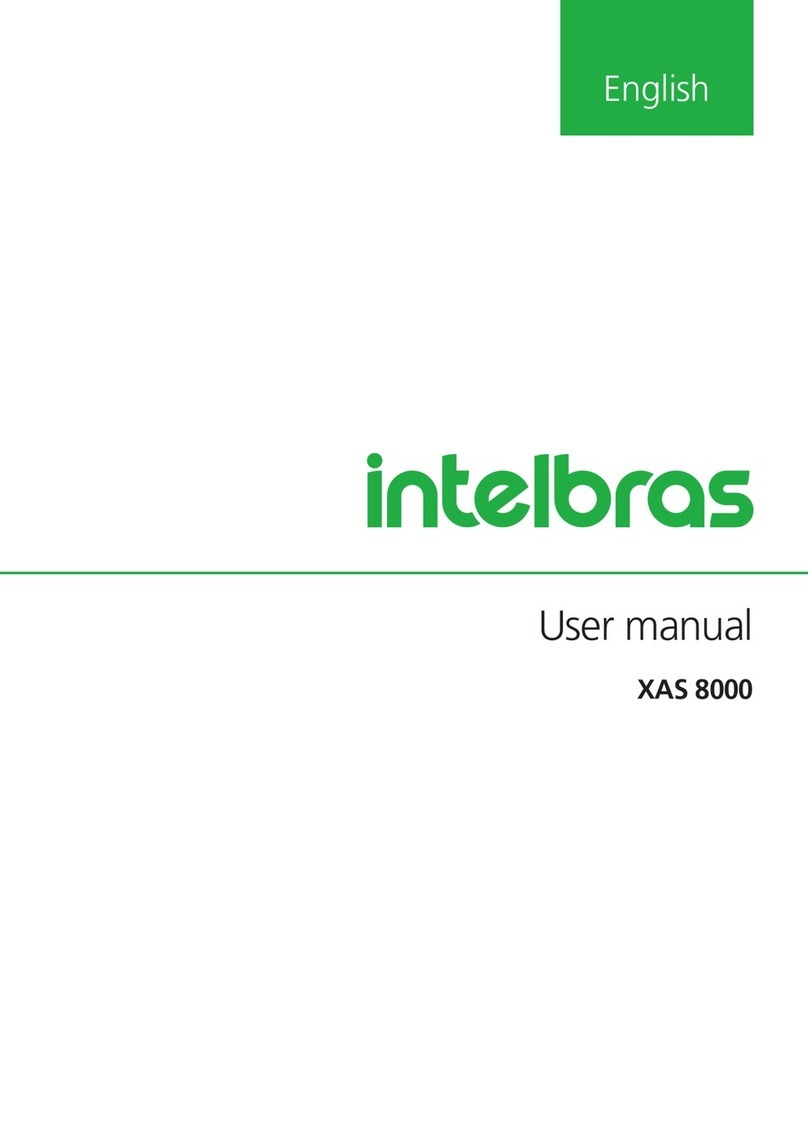 Intelbras XAS 8000 Manuel utilisateur