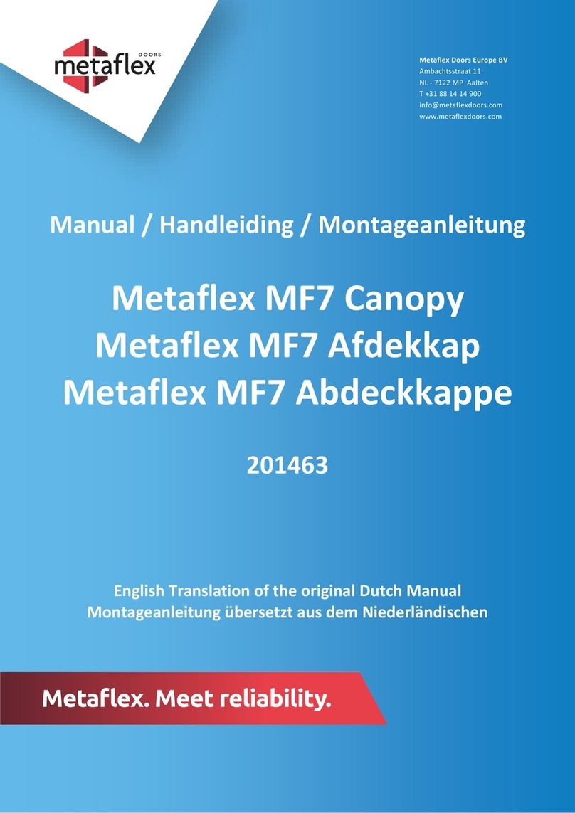 Metaflex MF7 Manuel utilisateur