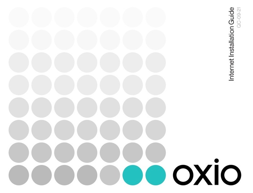 OXIO EERO Manuel utilisateur