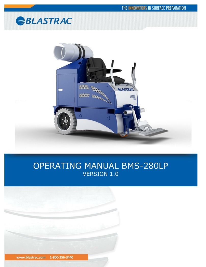 Blastrac BMS-280 Manuel utilisateur