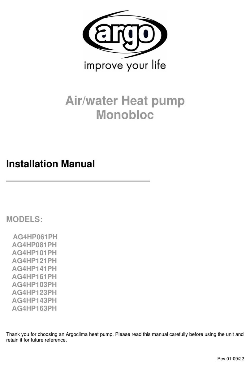 Argo AG4HP061PH Manuel utilisateur