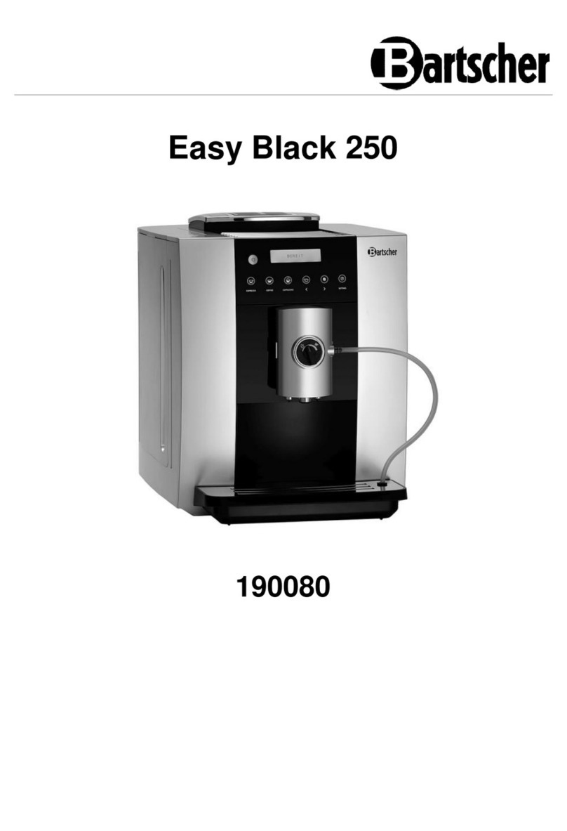 Bartscher Easy Black 250 Manuel utilisateur