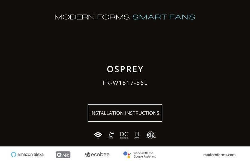 Modern Forms Osprey Manuel utilisateur Modern Forms Osprey Manuel utilisateur