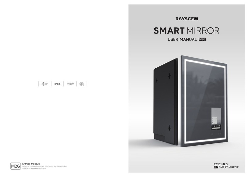 Raysgem M2G Manuel utilisateur