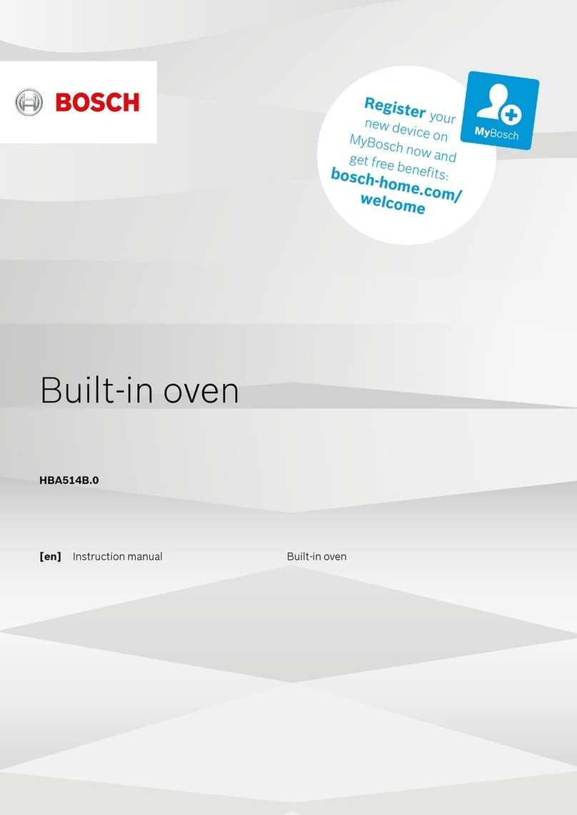 Bosch HBA514B 0 Series Manuel utilisateur