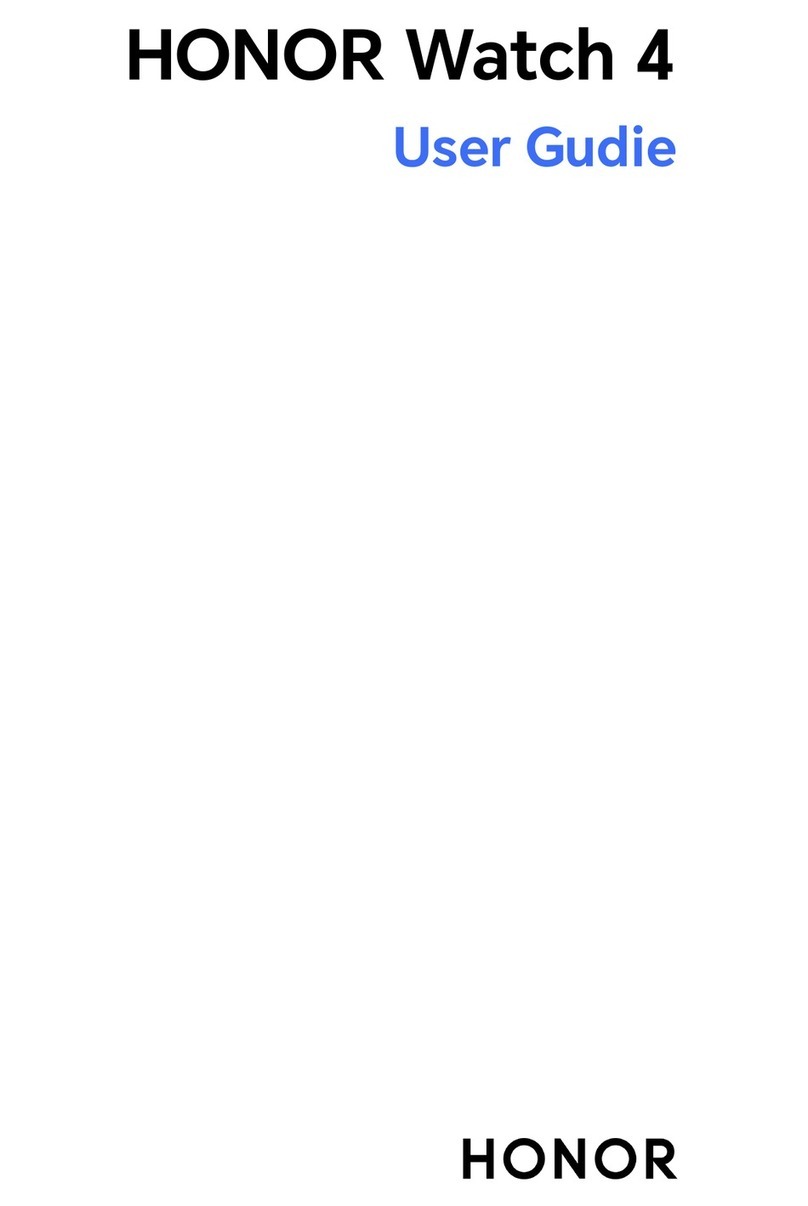 honor Watch 4 Manuel utilisateur