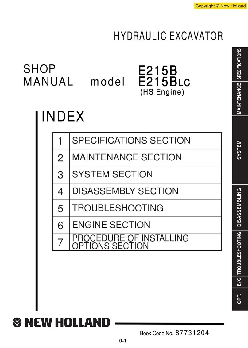 New Holland E215B Guide d'installation