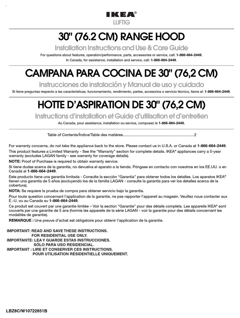 IKEA LBZ8C Fiche d'information produit