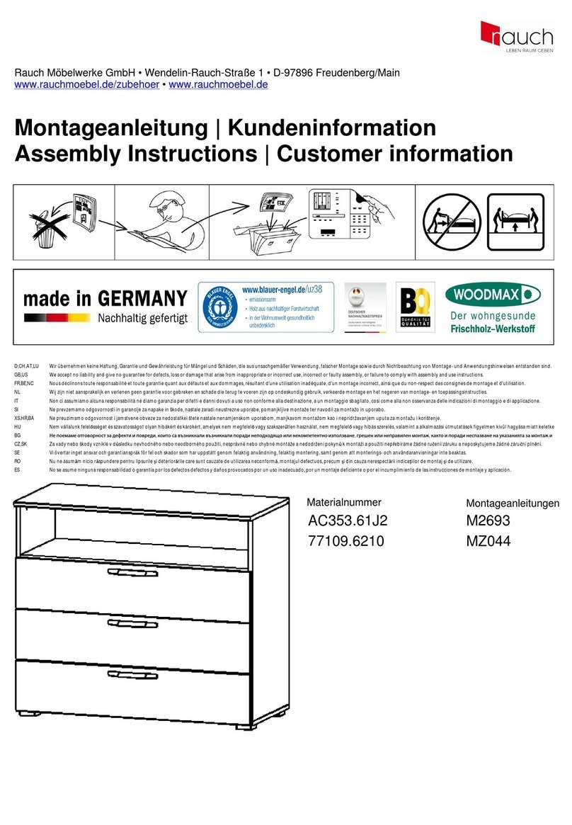 Rauch Oteli M2693 Manuel utilisateur