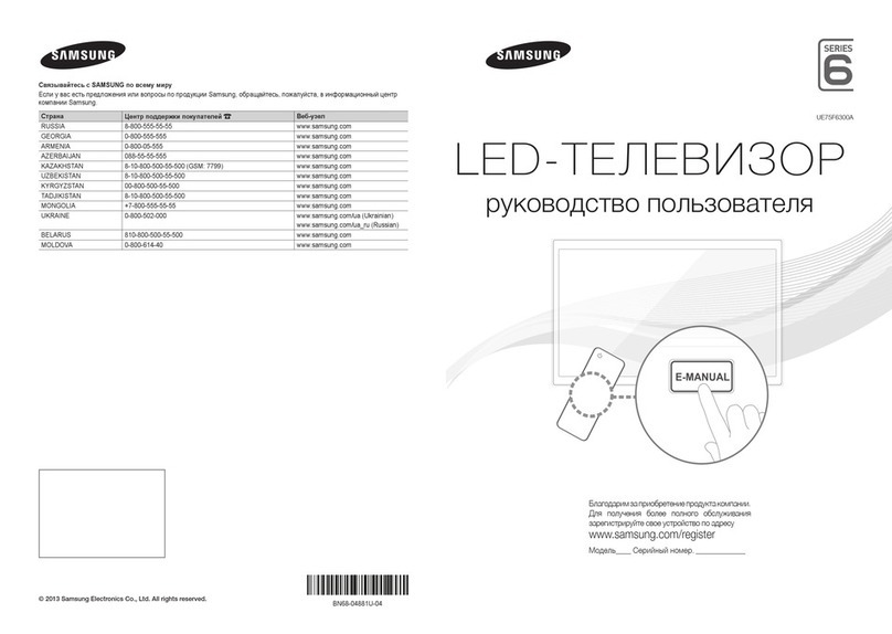 Samsung UE75F6300A Manuel utilisateur