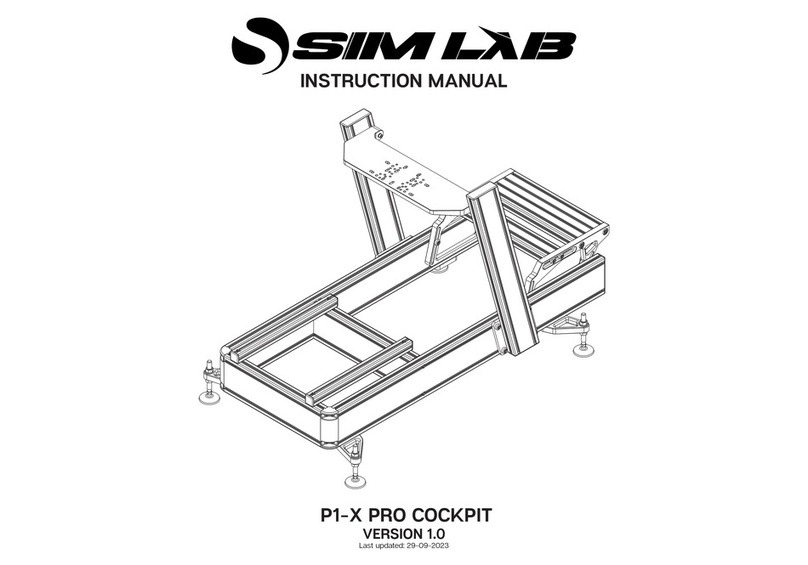 Sim-Lab P1-X PRO COCKPIT Manuel utilisateur