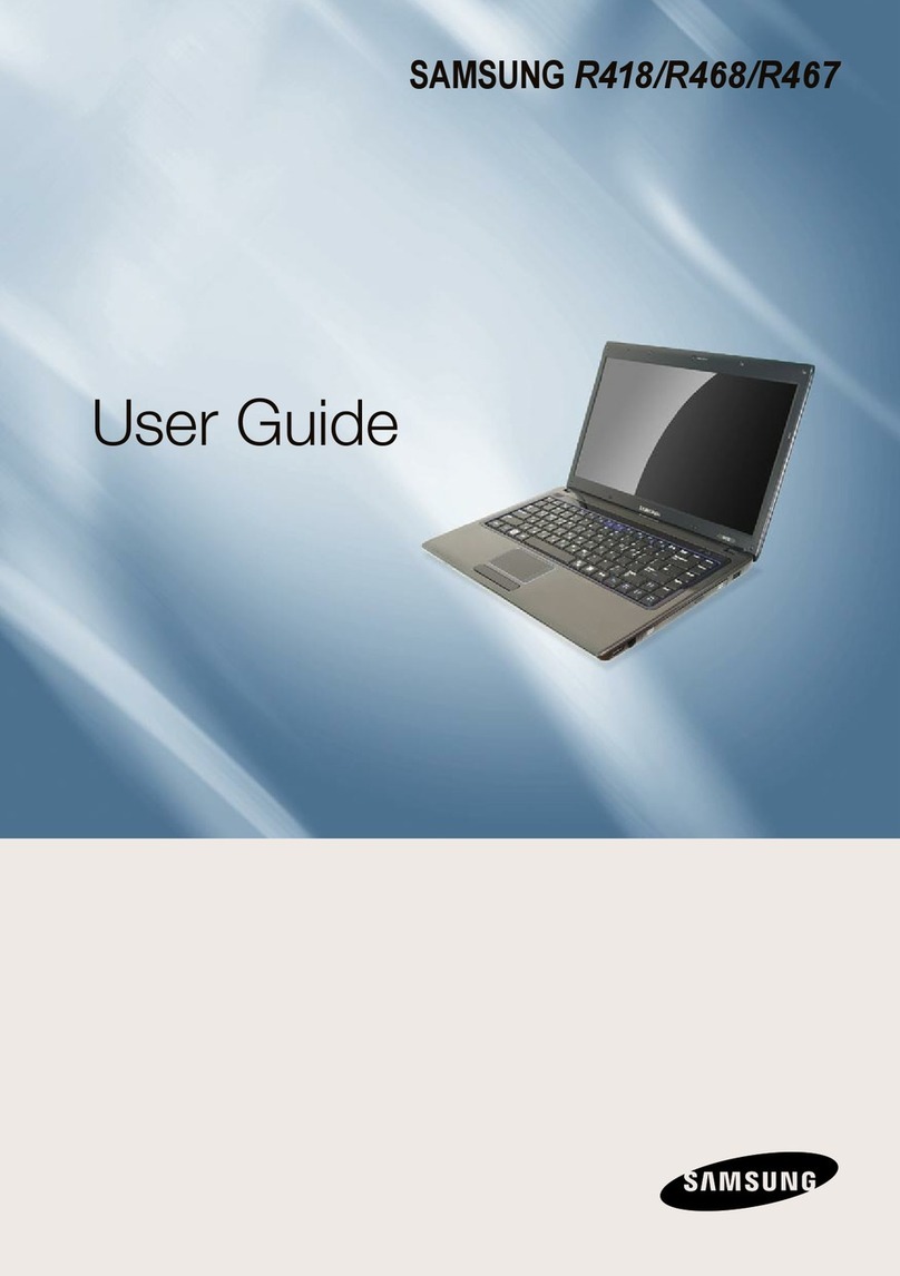 Samsung R418 Manuel utilisateur