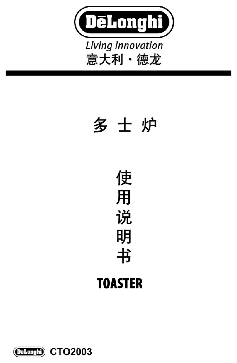 DeLonghi CTO2003.B Manuel utilisateur