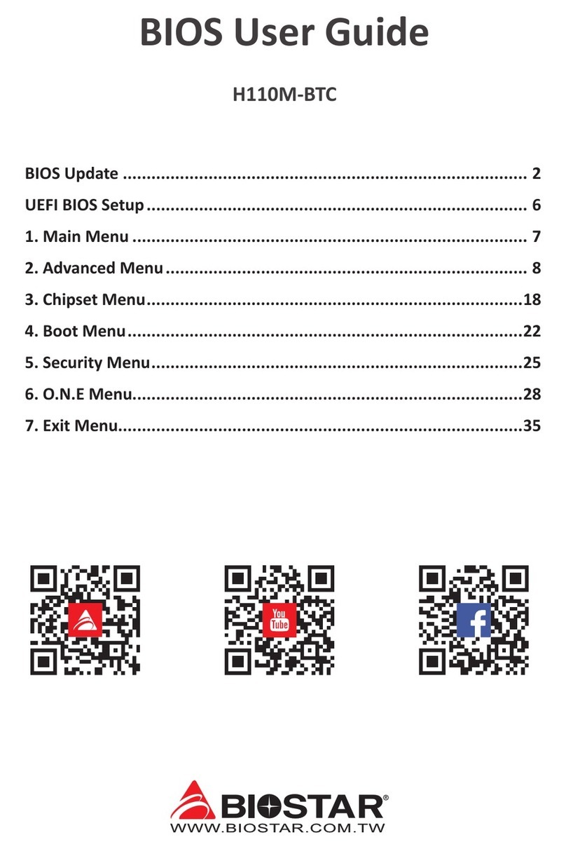 Biostar H110M-BTC Manuel utilisateur Biostar H110M-BTC Manuel utilisateur