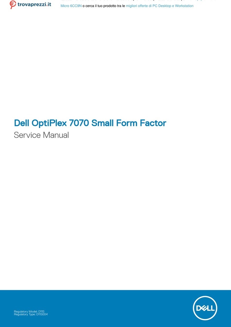 Dell Optiplex 7070 Small Form Factor Manuel utilisateur
