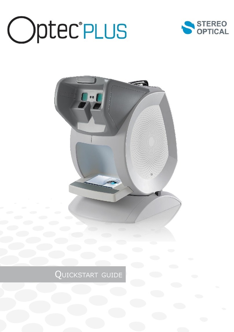Stereo Optical OPTEC PLUS Manuel utilisateur