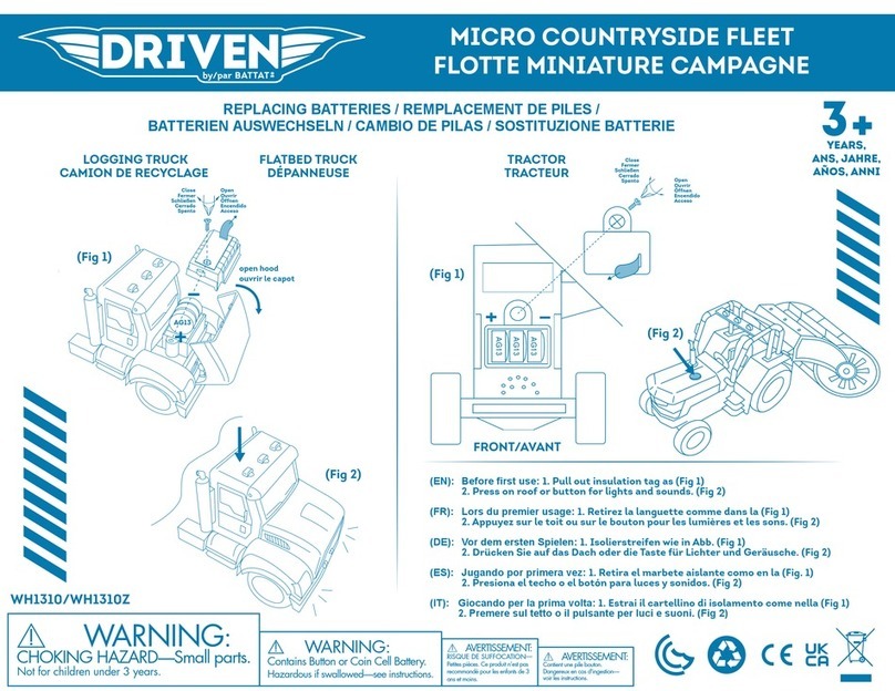 battat DRIVEN WH1310Z Manuel utilisateur