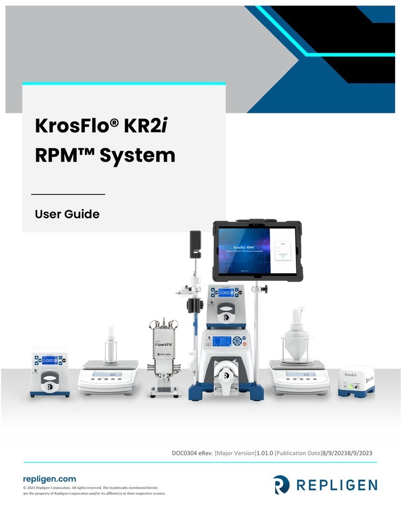 REPLIGEN KrosFlo KR2i Manuel utilisateur REPLIGEN KrosFlo KR2i Manuel utilisateur