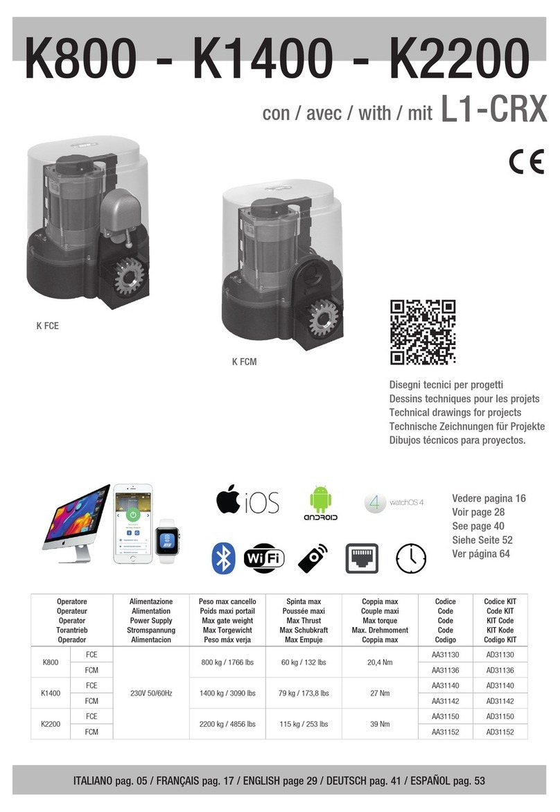 Ribind K800 Manuel utilisateur