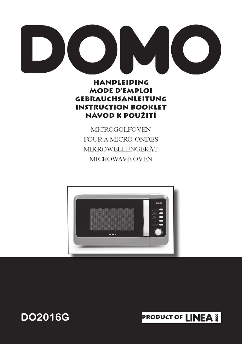 Linea 2000 DOMO DO2016G Manuel utilisateur