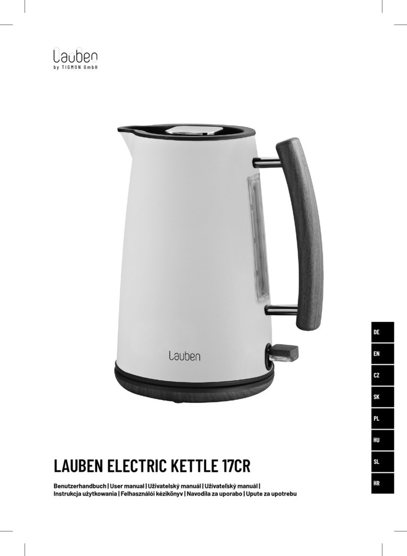 TIGMON Lauben 17CR Manuel utilisateur