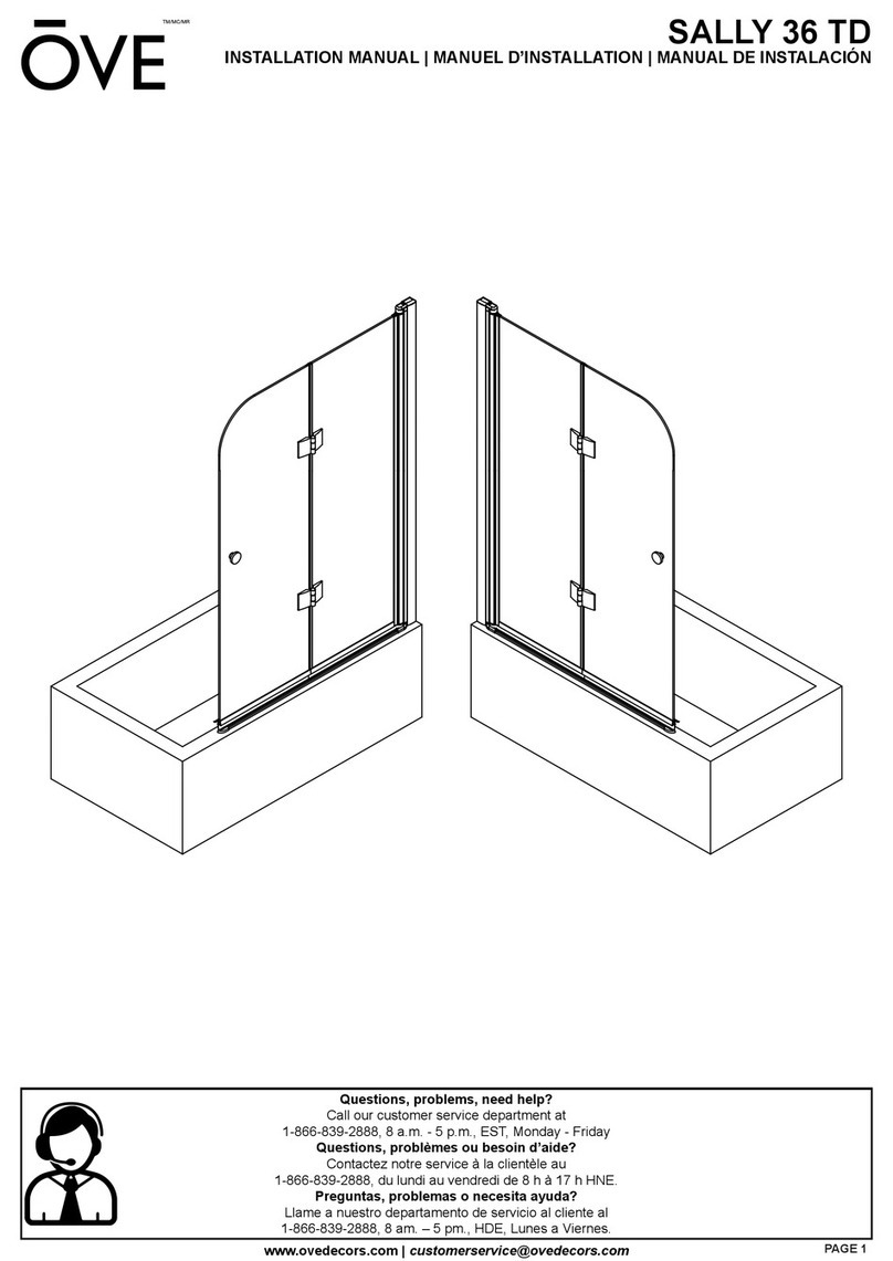 OVE SALLY 36 TD Manuel utilisateur